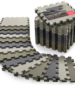 Set de Pisos para Gimnasio - Tapetes de -Camuflaje Trio | 18