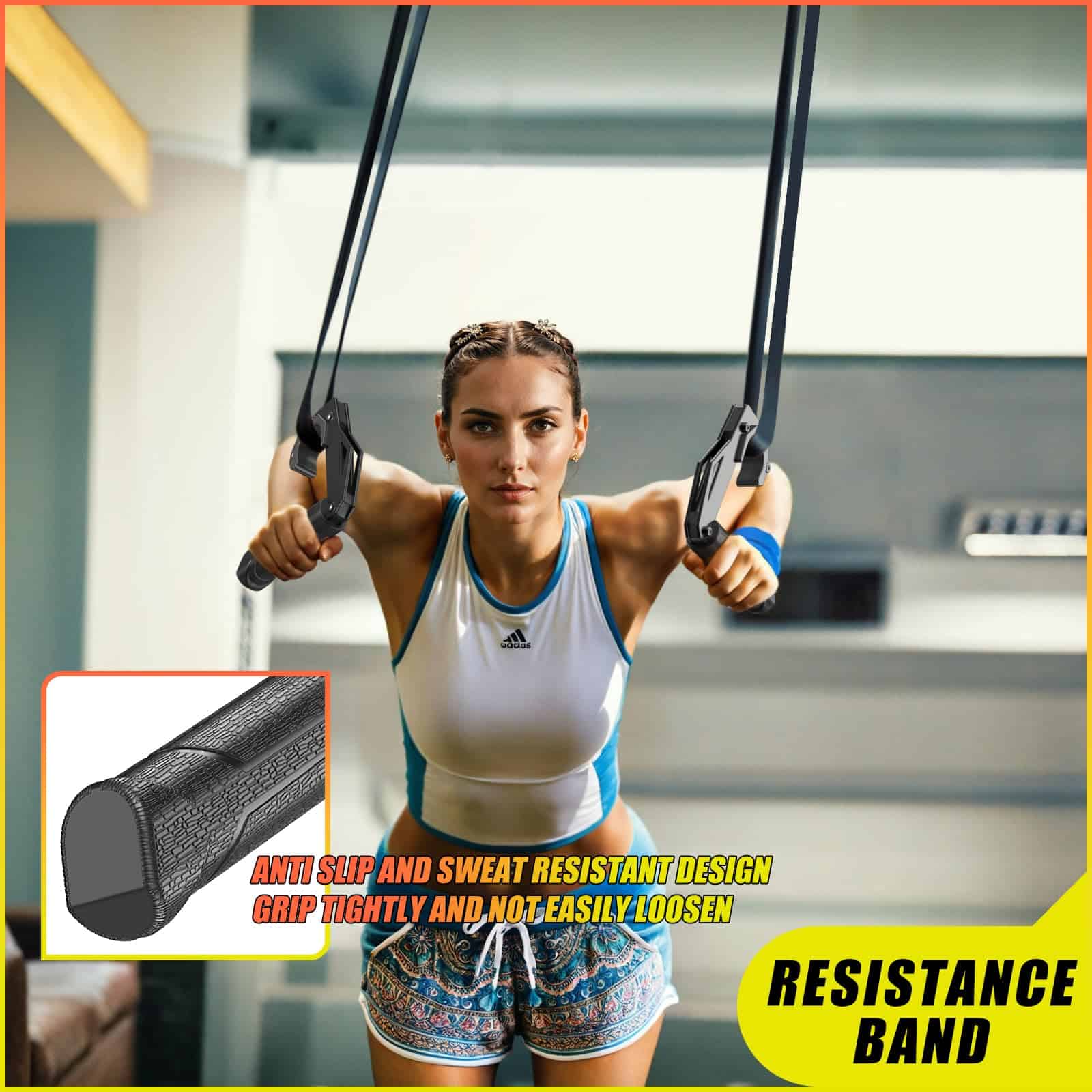 Yuiisenn Asas de Empuñadura Neutral para Barra de - Imagen 6