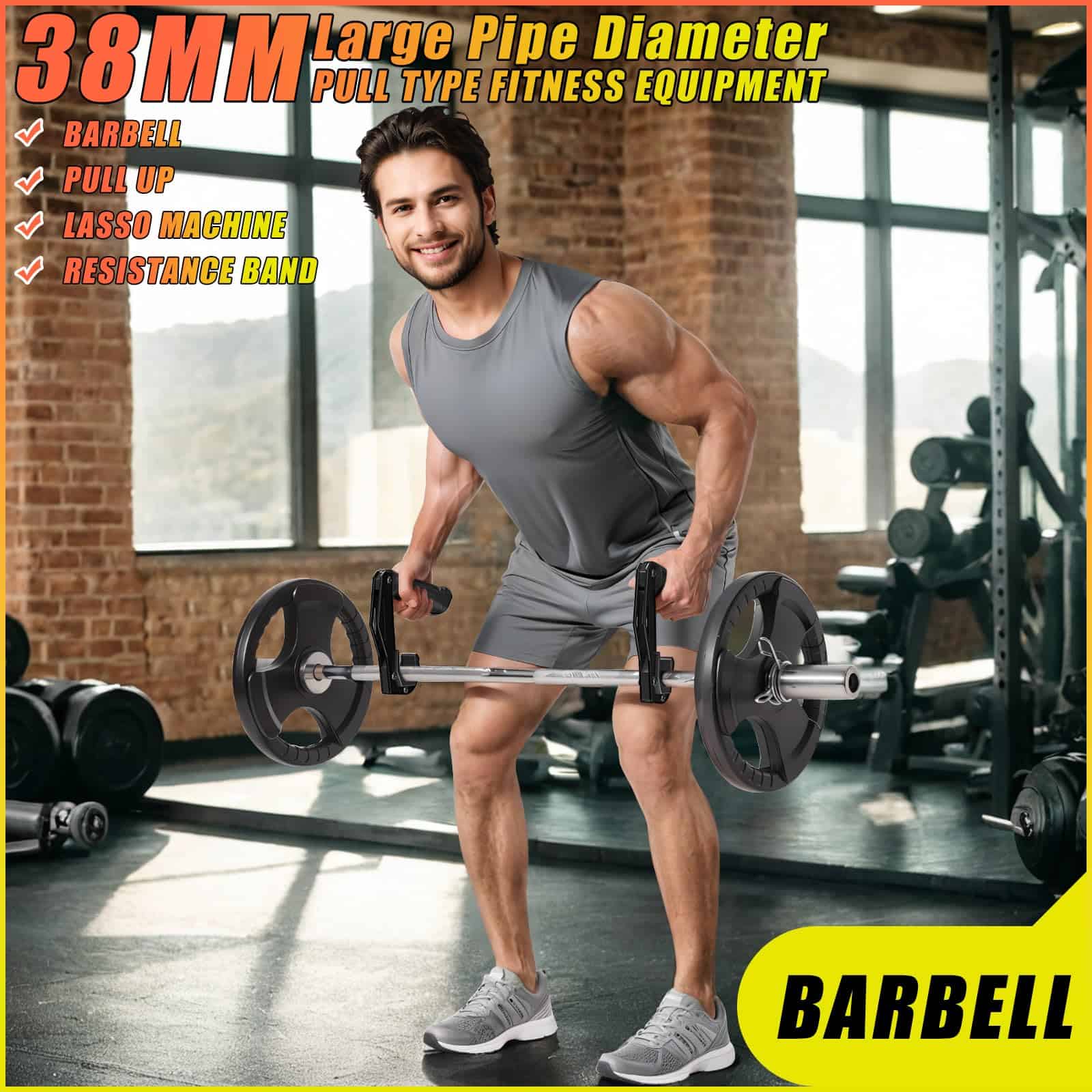 Yuiisenn Asas de Empuñadura Neutral para Barra de - Imagen 5