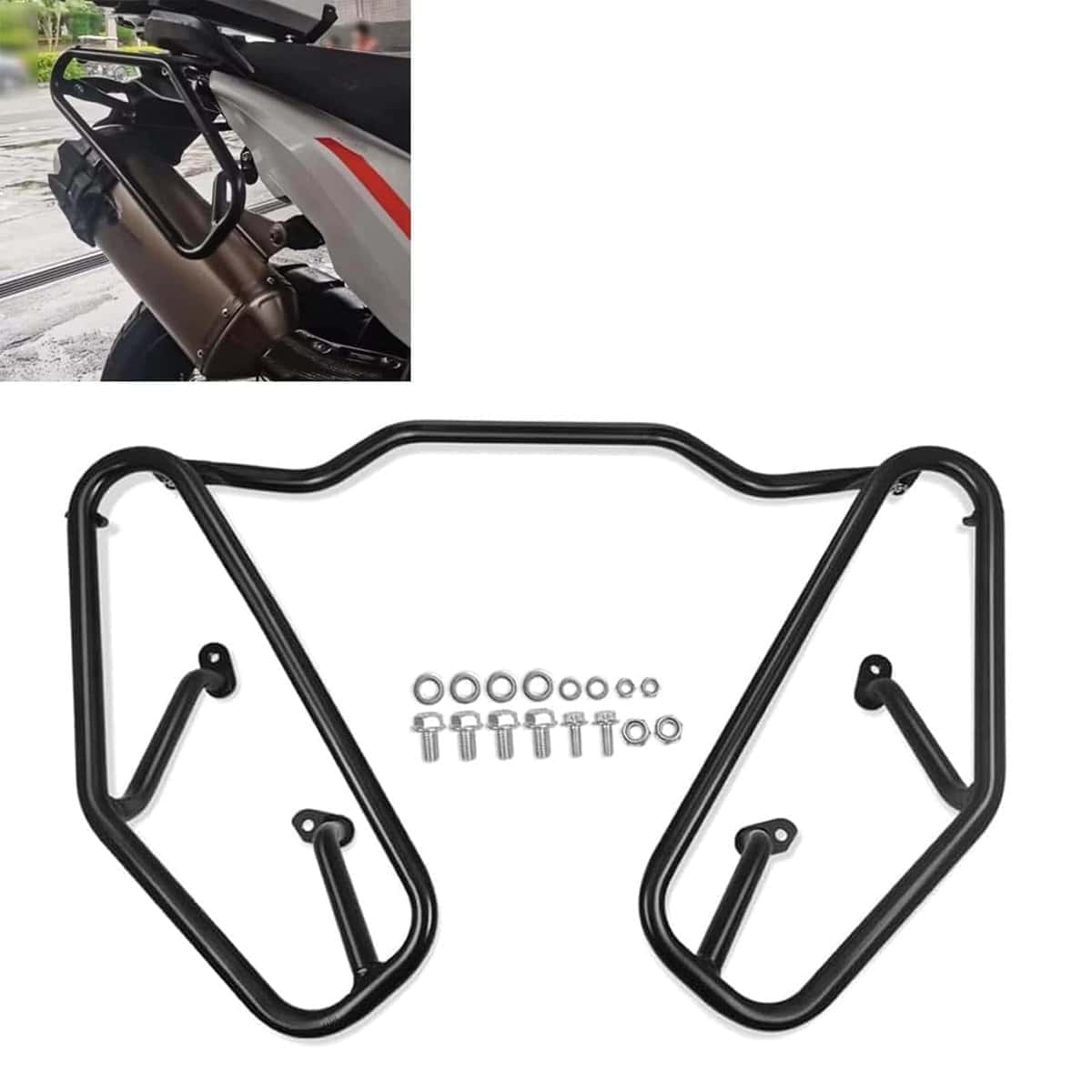 Soporte de bolsa lateral XIAMAOZPR para 790 890 Adventure