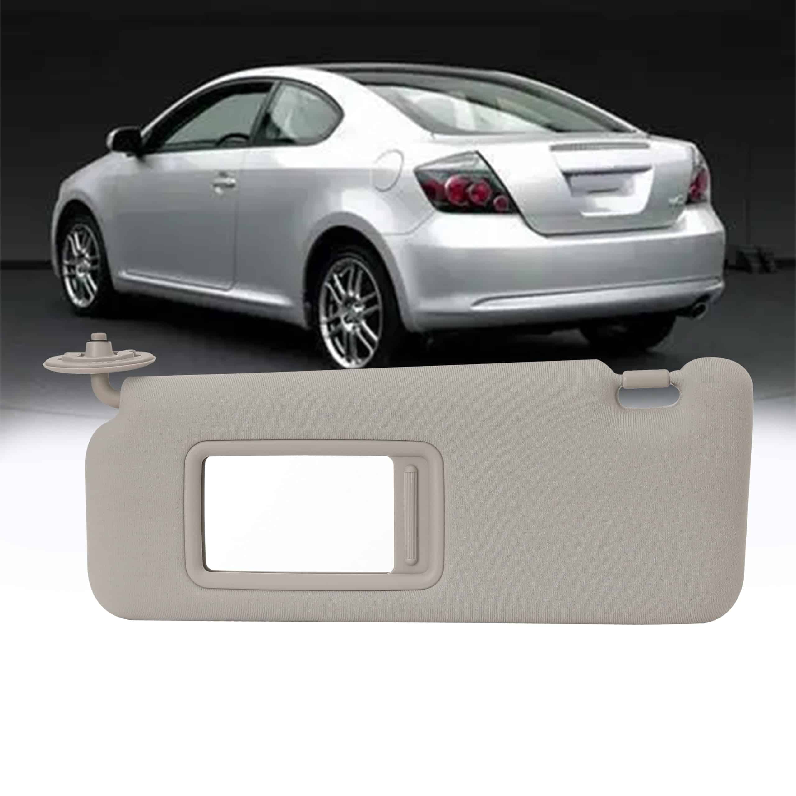 FITIPICI Visera Solar izquierda del lado del conductor - Imagen 3