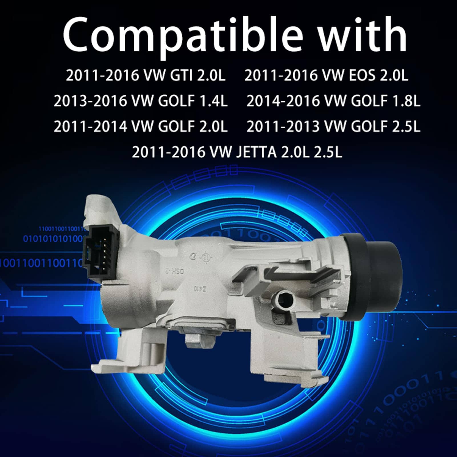 Conjunto de Bloqueo del Interruptor de Encendido Compatible - Imagen 3