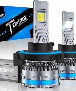 Bombillas de luz antiniebla FAHREN 9008, 40.000 lúmenes