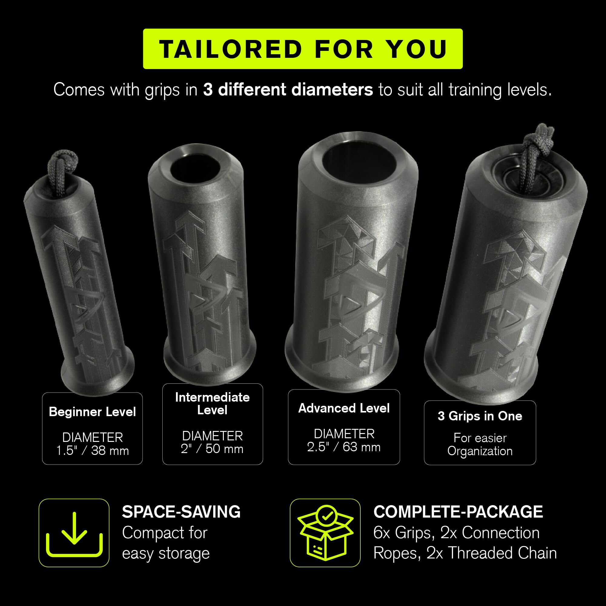 Duonamic Switch Grips: Entrenador de Fuerza Versátil para - Imagen 9