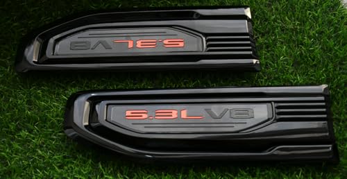 Par de Emblemas de 5.3L V8 para la Ventila del Lado del