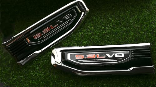 Par de Emblemas de 5.3L V8 para Lado del Conductor Derecho