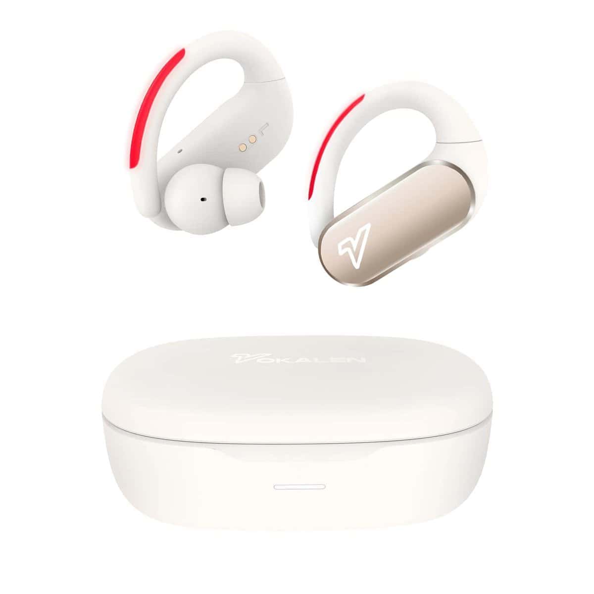 VOKALEN Reflex Pro - Auriculares Deportivos -Blanco