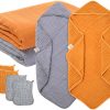 Set de esenciales PULKRIFY 8 Pcs - Toallas con capucha de