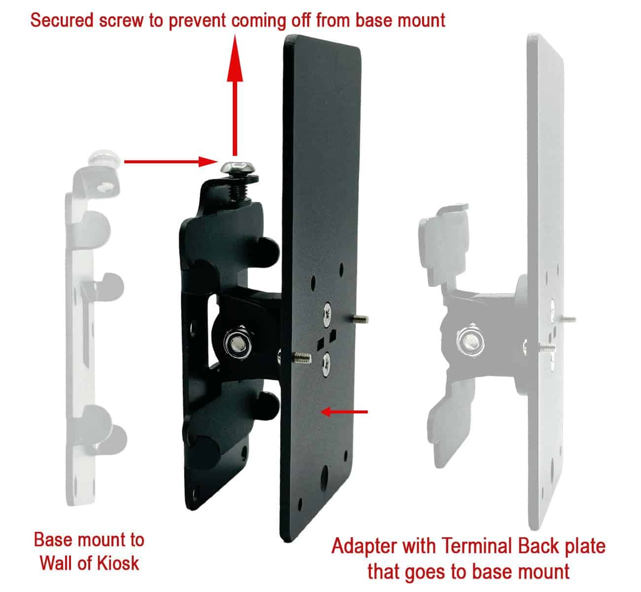 Montaje empotrado y montaje en pared Hilipro para terminal - Imagen 5
