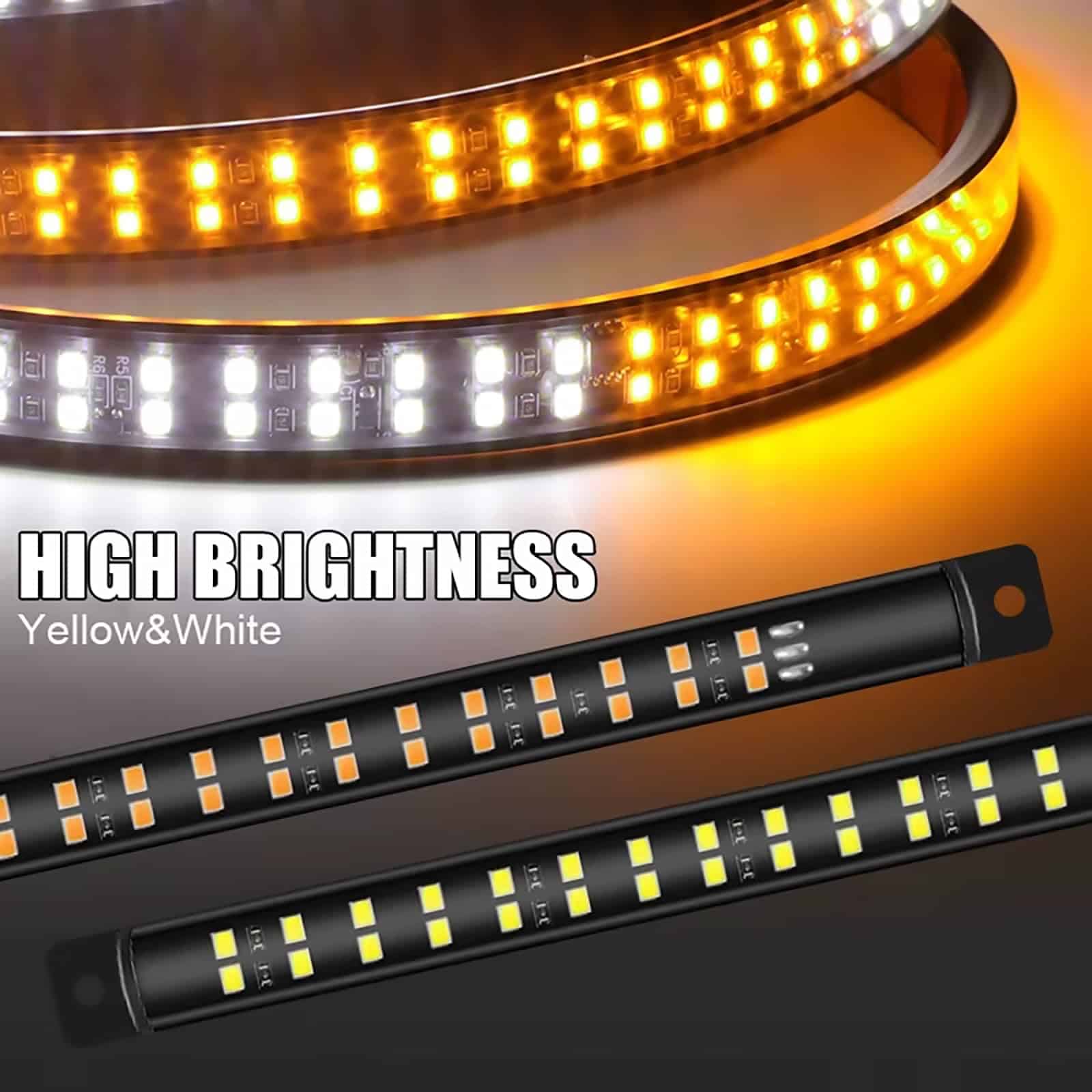 Tira de luces LED de emergencia para camión de 78 pulgadas - Imagen 9