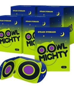 Mascarilla para los ojos auto-calentable OOwl Mighty Steam