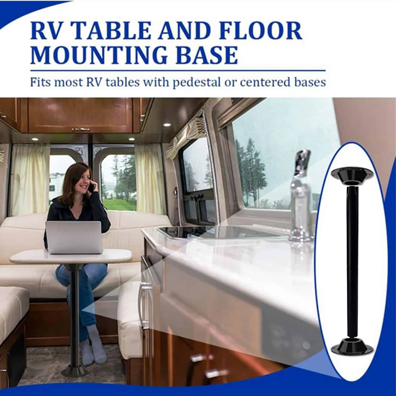 YJNAUPAI 27" Patas de Mesa y Bases para RV, Patas de Mesa - Imagen 8