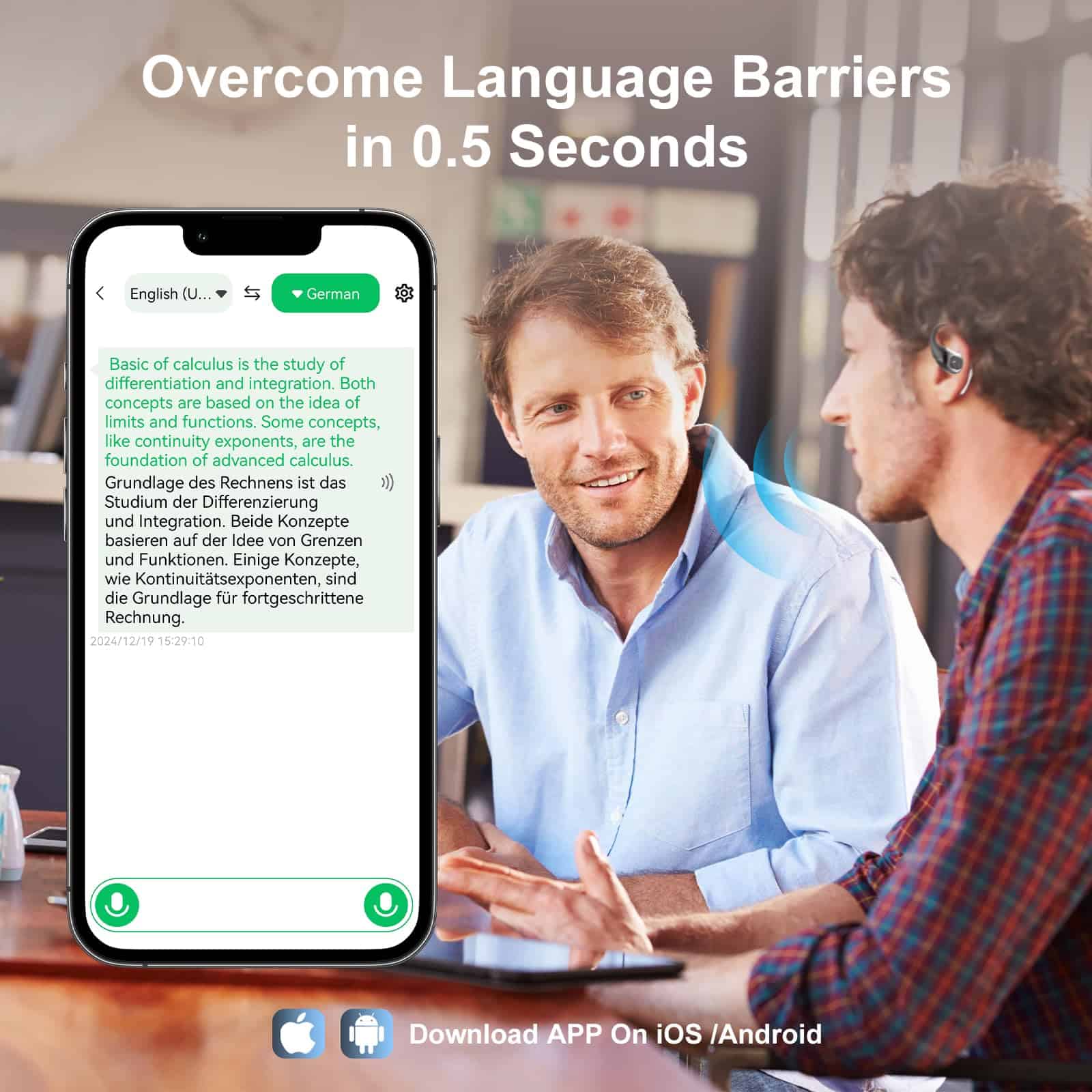 Auriculares para Traducción de Idiomas, 144 Idiomas - Imagen 5