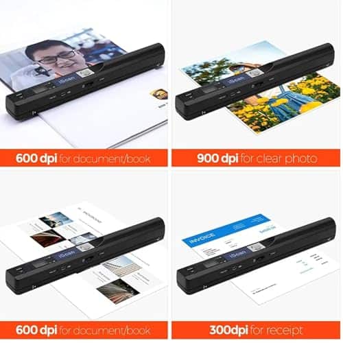 Escáner portátil GZGYNADAST, Escáner de fotos para - Imagen 4