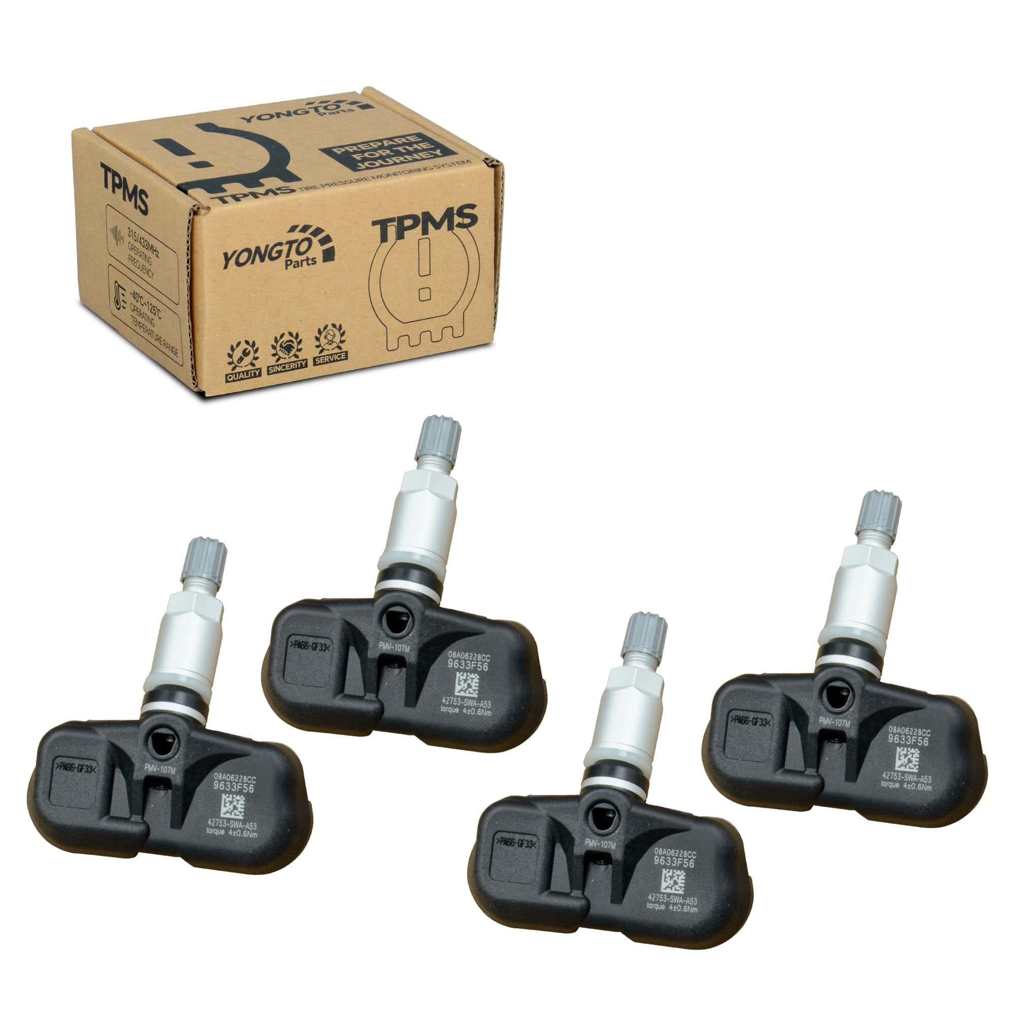 Sensor de TPMS Yongtoparts compatible con Honda Accord CR-V