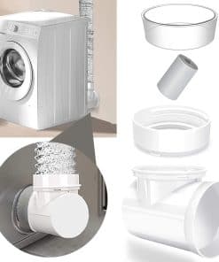 Kit de Conexión para Secadora, Codo de Ventilación para