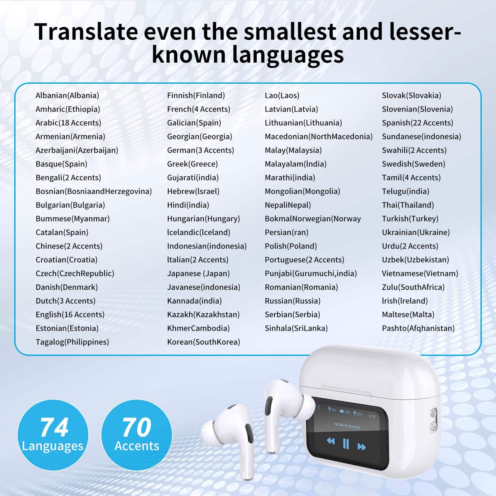 Audífonos de Traducción de Idiomas AI - Traductor en Tiempo - Imagen 8