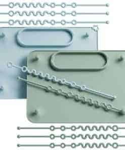 2 Pack Baby Silicone Mat con Base de Succión y 8 Correas