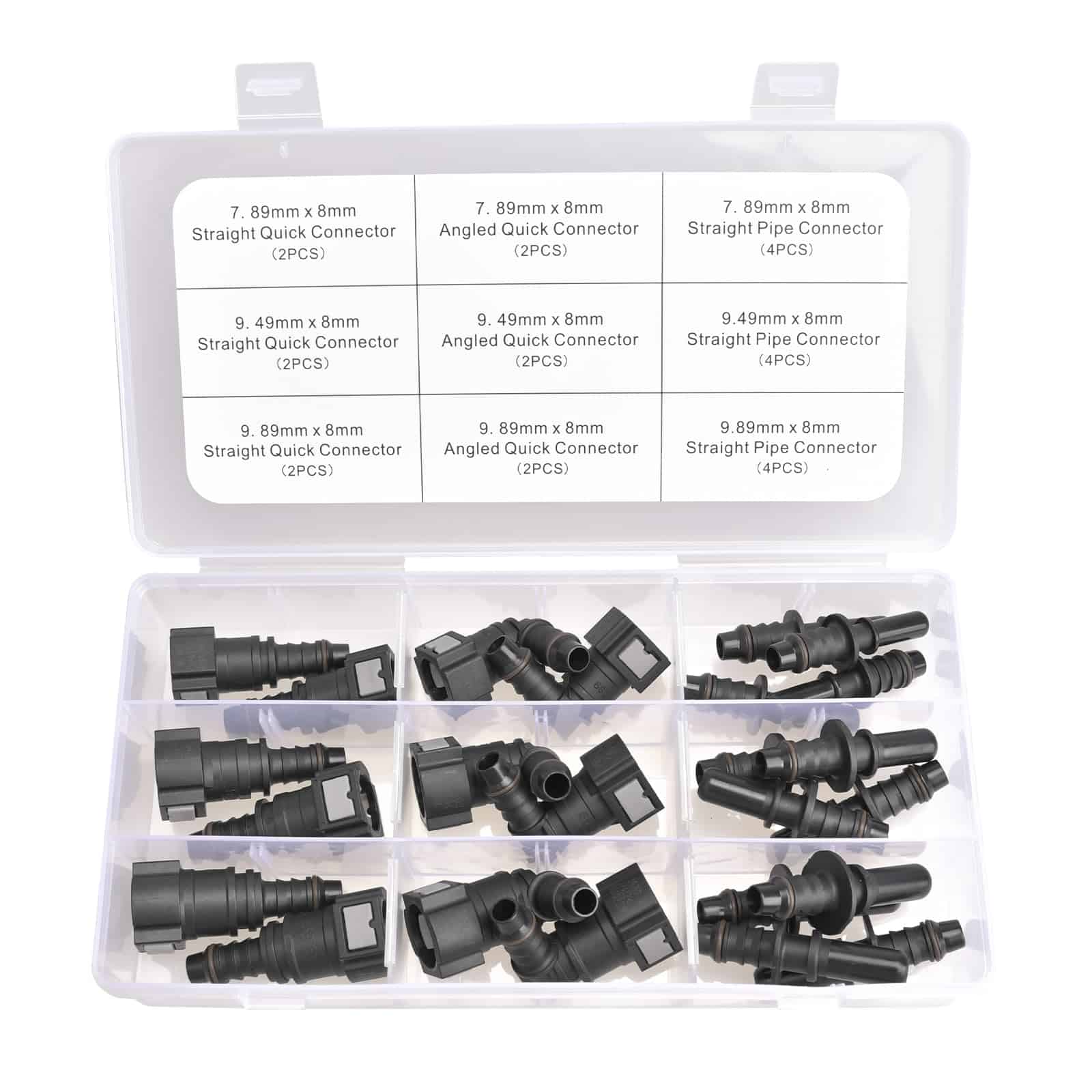 Kit de 24 Conectores Rápidos de Línea de Combustible de