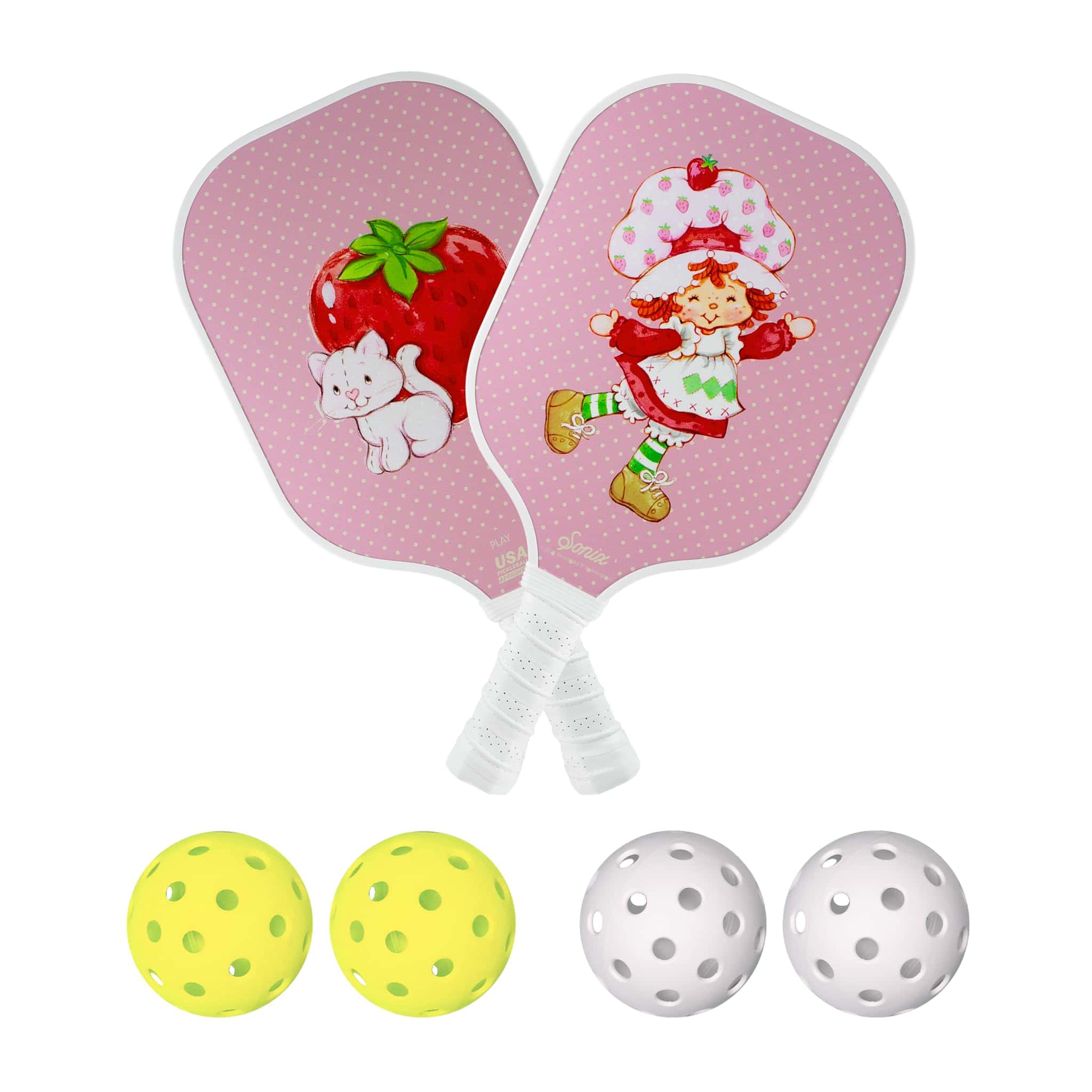 Set de 2 Palas de Pickleball Sonix | Aprobadas -Strawberry S