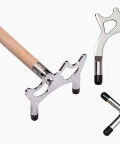 Accuplay Billiards 57" Palo de Puente de Billar -ña y Cruz