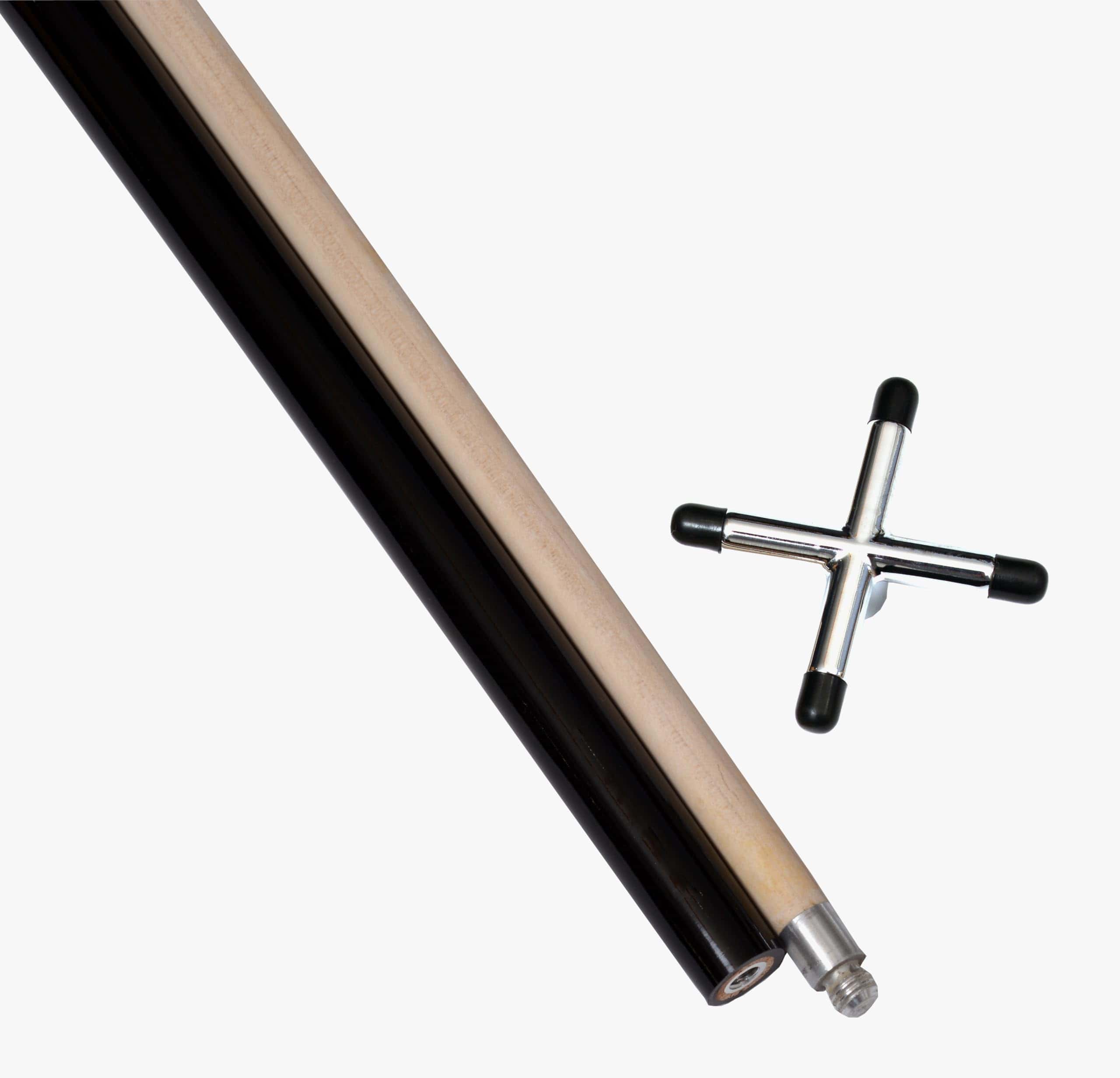 Accuplay Billiards 57" Palo de Puente de Billar -tilo Cruz - Imagen 4