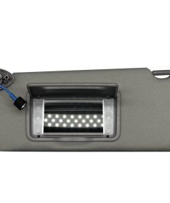 Visera Solar Gris Lado Conductor con Luz de Espejo para