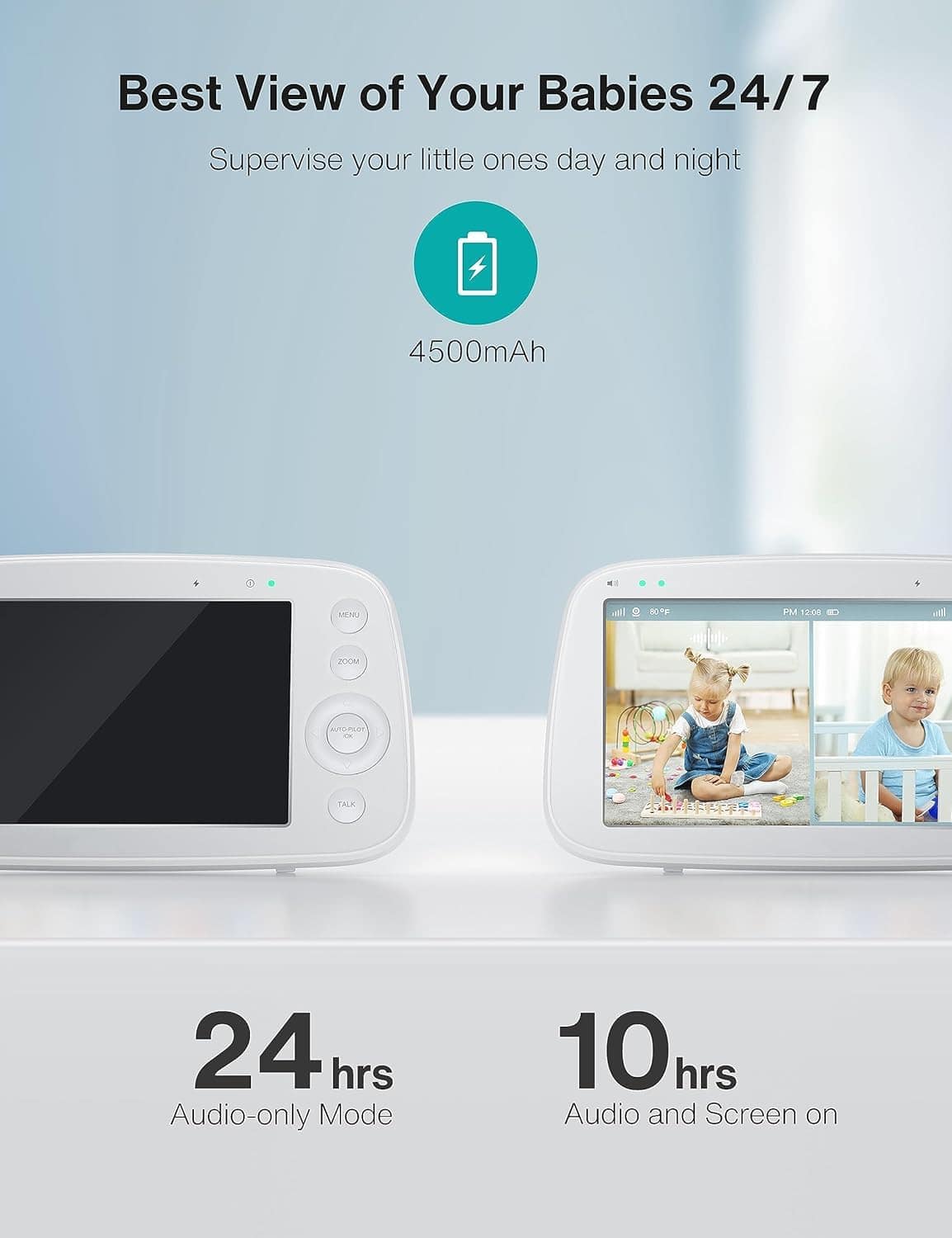 Monitor de Video para Bebés HiPP, Pantalla de 5" Parent - Imagen 6