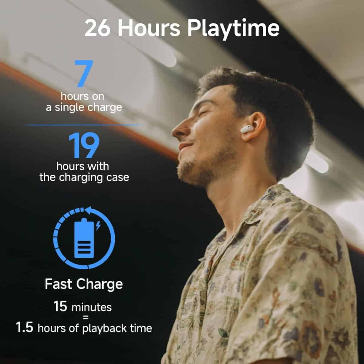 Audífonos Inalámbricos Edifier X1 Lite, Bluetooth 5.4 con - Imagen 5