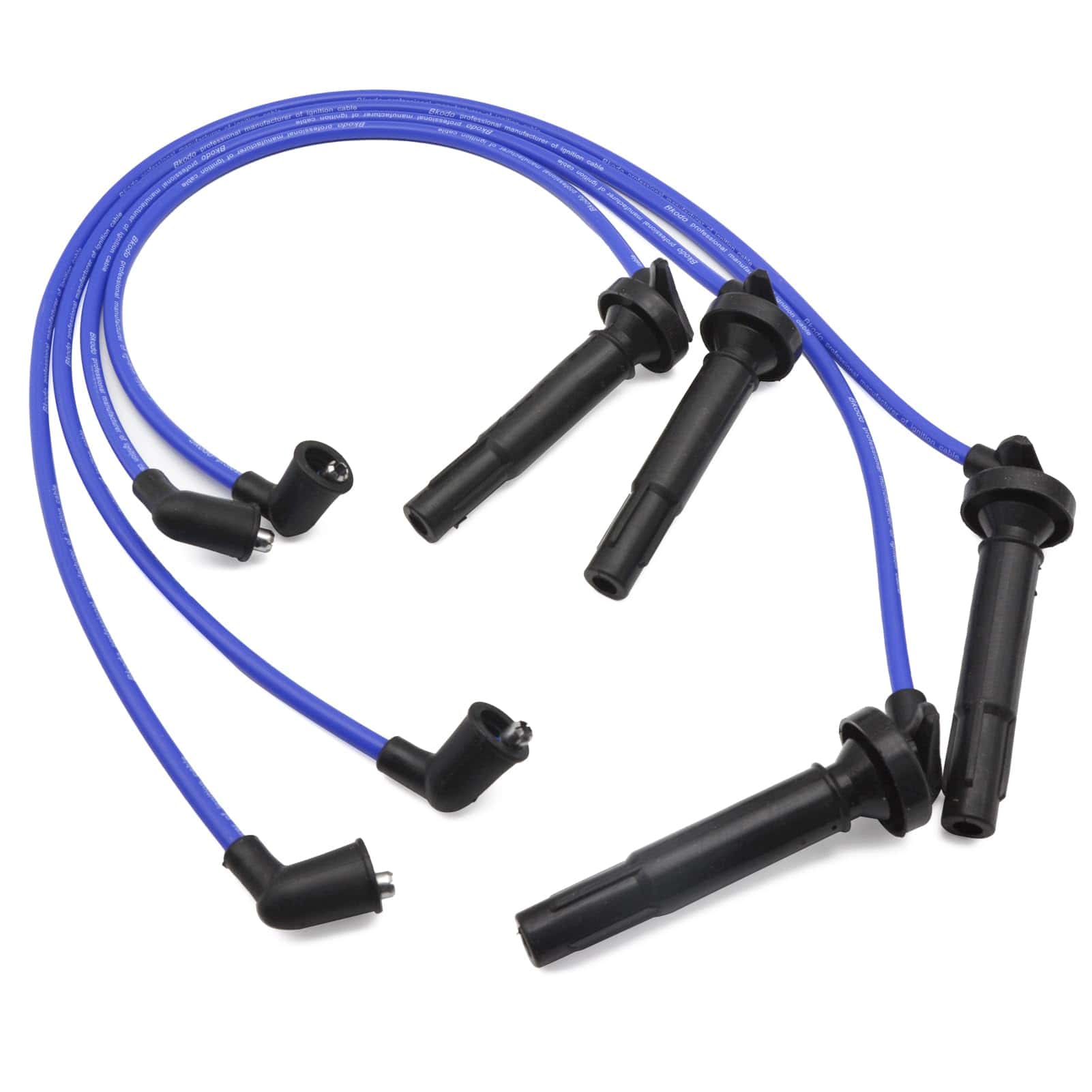 Ynovvo 4Pcs 55004 Juego de Cables de Bujías para Subaru