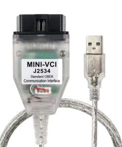 PARANNIC Mini VCI J2534 Cable V18.00.008 Última Versión,