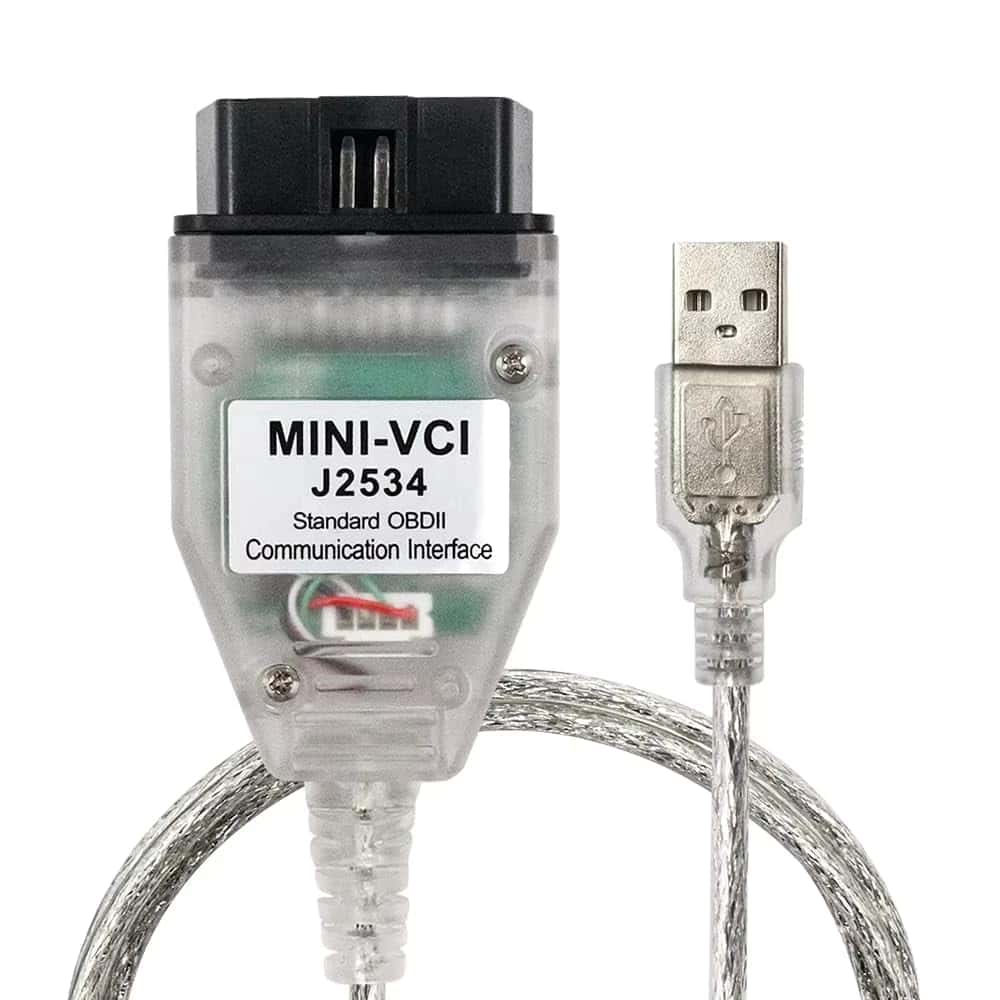 PARANNIC Mini VCI J2534 Cable V18.00.008 Última Versión,