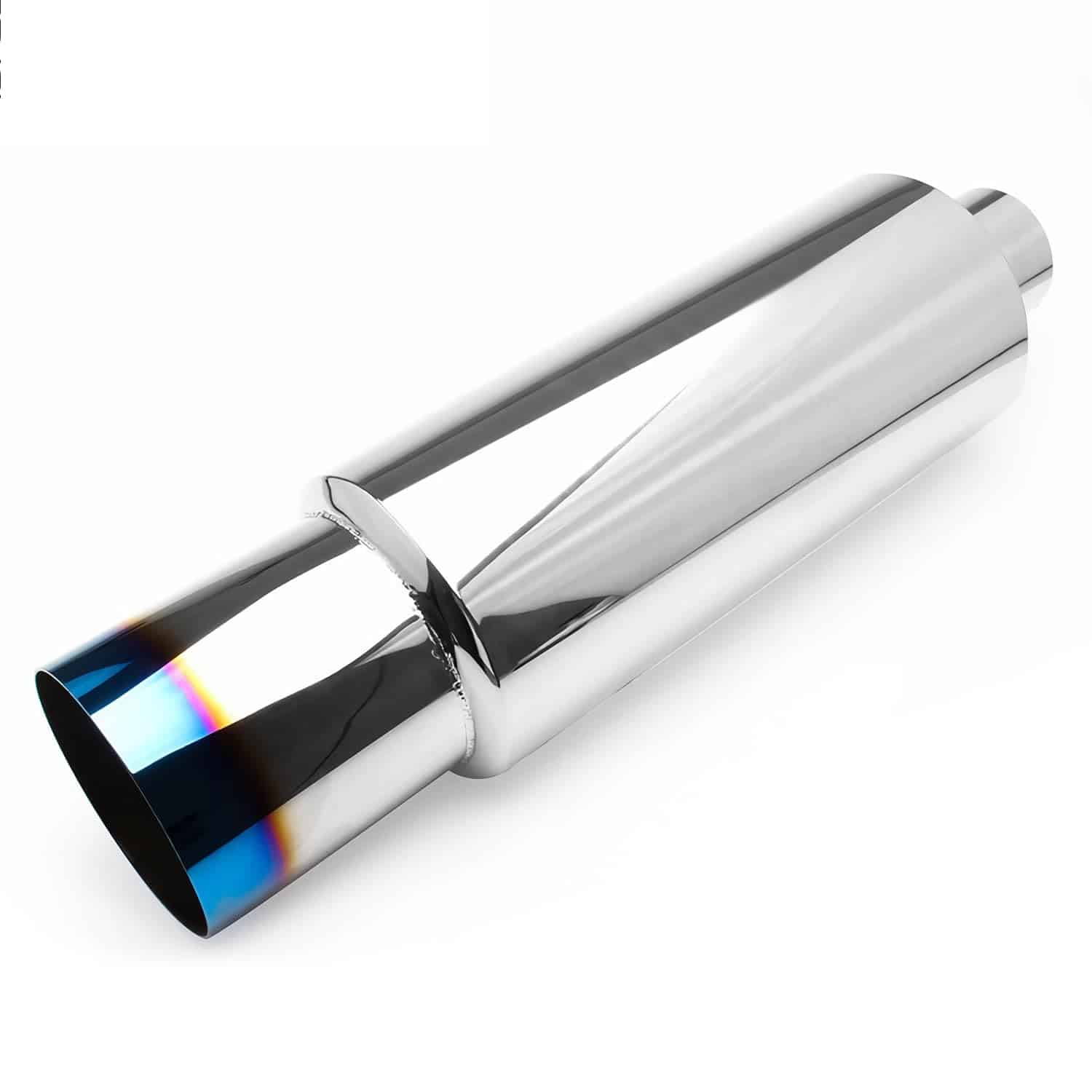 Silenciador de Escape Universal 2.5" de Entrada, 4" de - Imagen 3