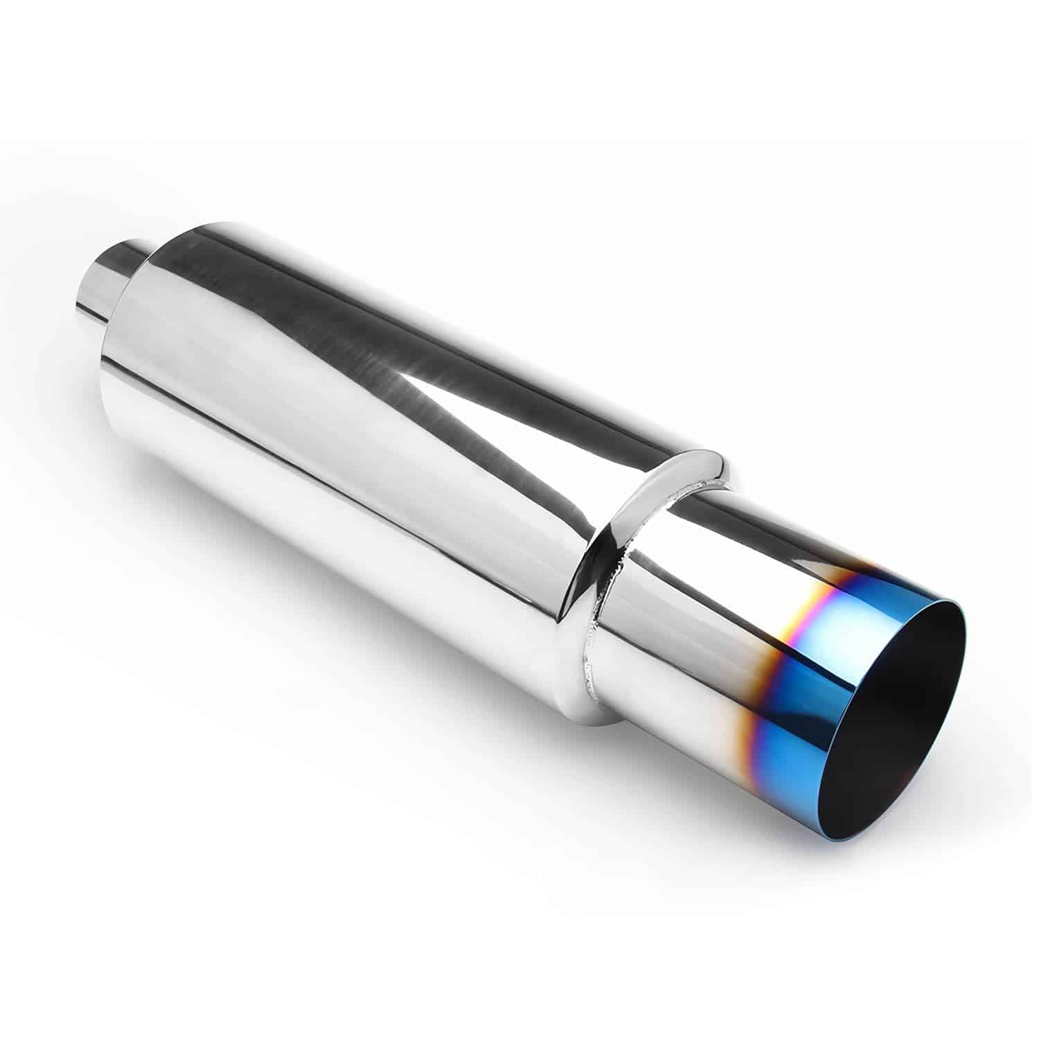 Silenciador de Escape Universal 2.5" de Entrada, 4" de