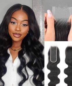 Cierre de Encaje HD Real SKINLIKE 2x6 de solo 0.095mm