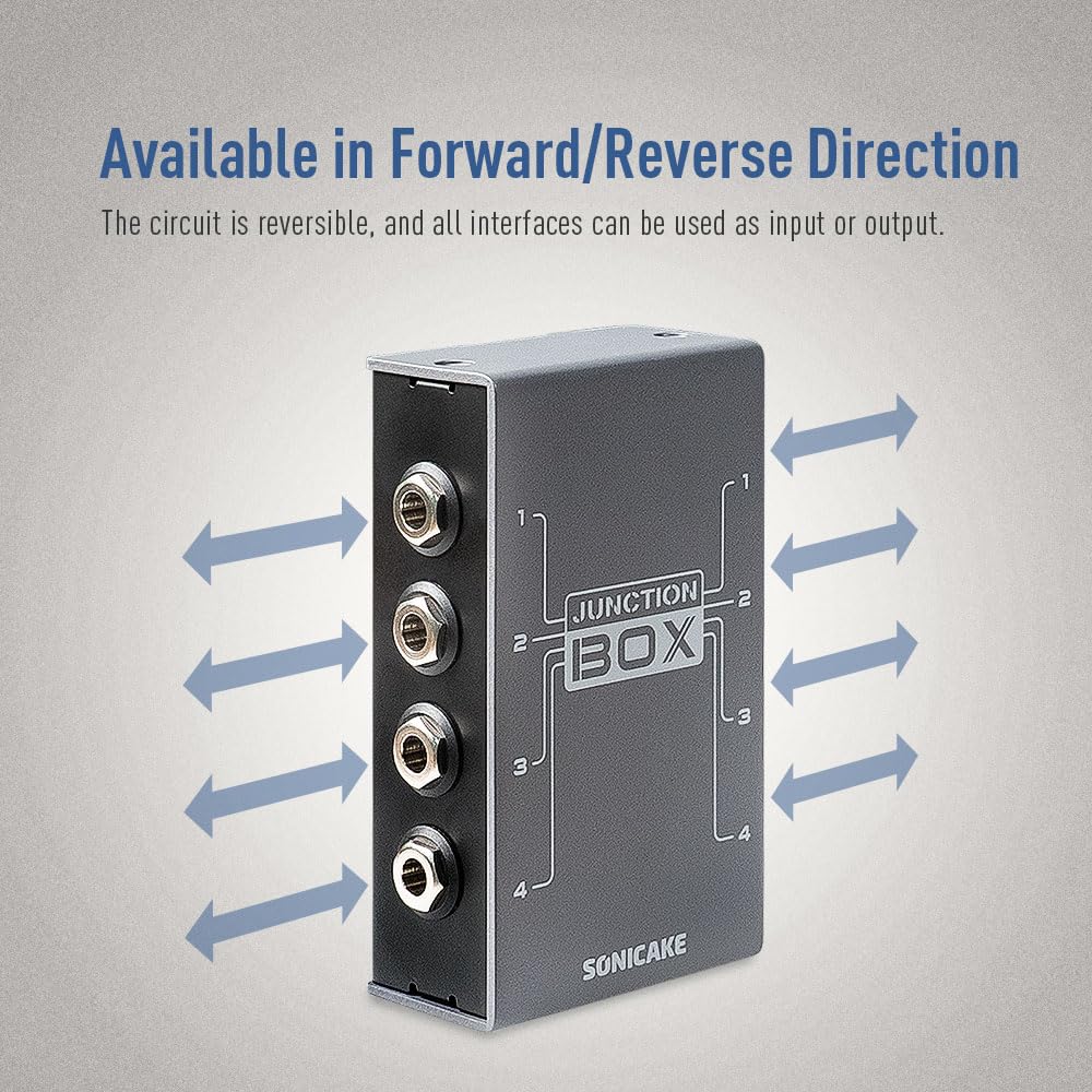 SONICAKE Junction Box - TRS Estéreo 4 Canales Organización - Imagen 4