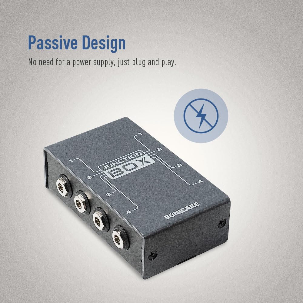 SONICAKE Junction Box - TRS Estéreo 4 Canales Organización - Imagen 5