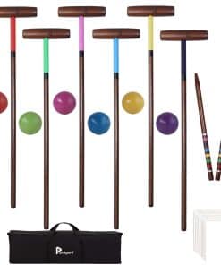 Juego de Croquet de Seis Jugadores Pointyard 32" con