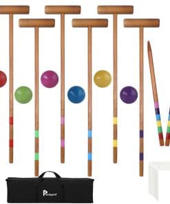 Set de Croquet Pointyard de 32 pulgadas para Seis
