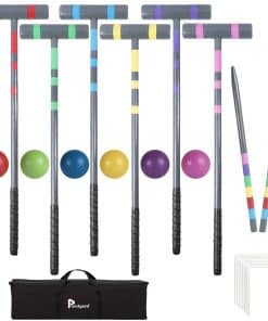 Juego de Croquet de Seis Jugadores Pointyard 35" Deluxe