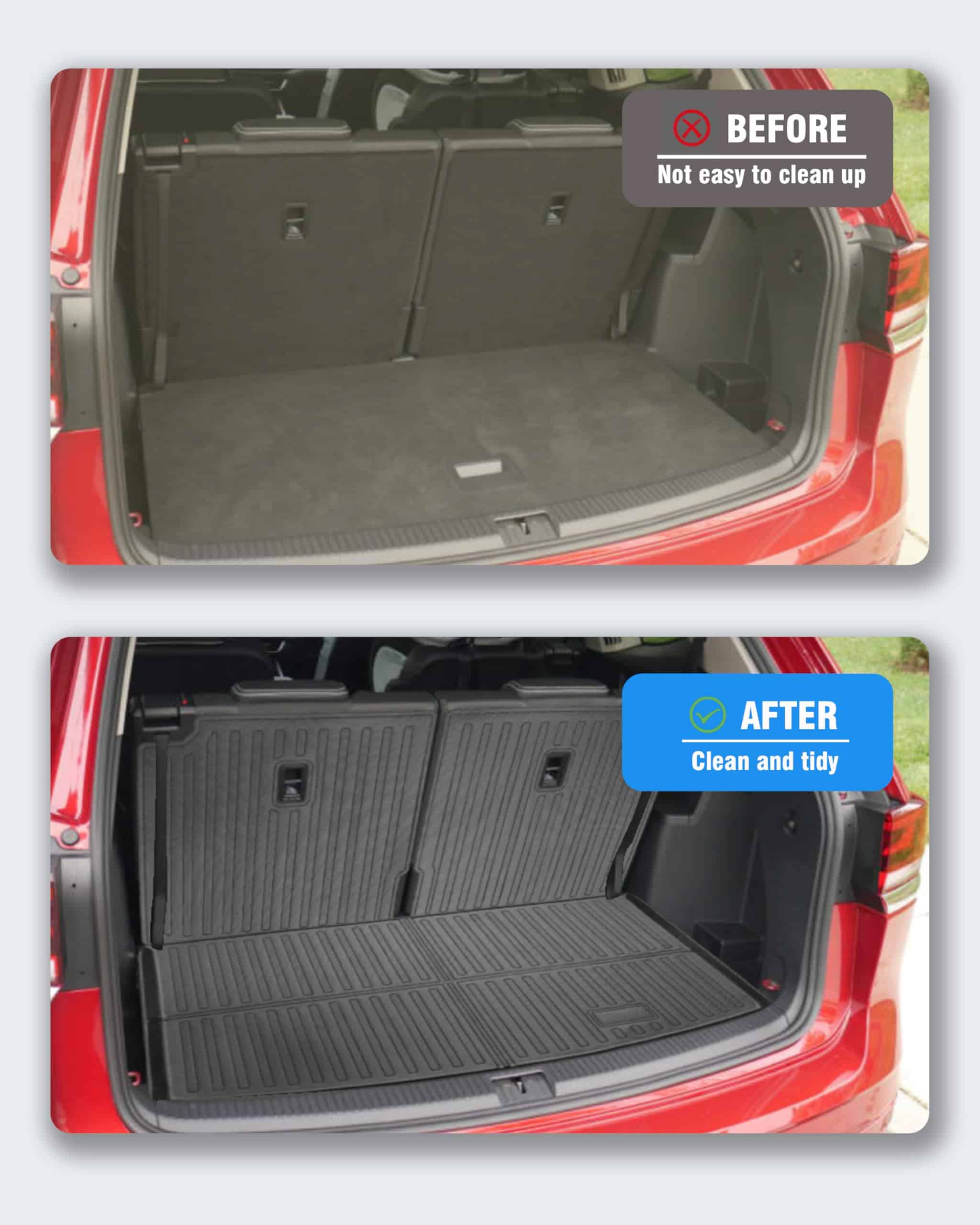 Forros de carga y tapete para respaldo ZQULOYO para - Imagen 3