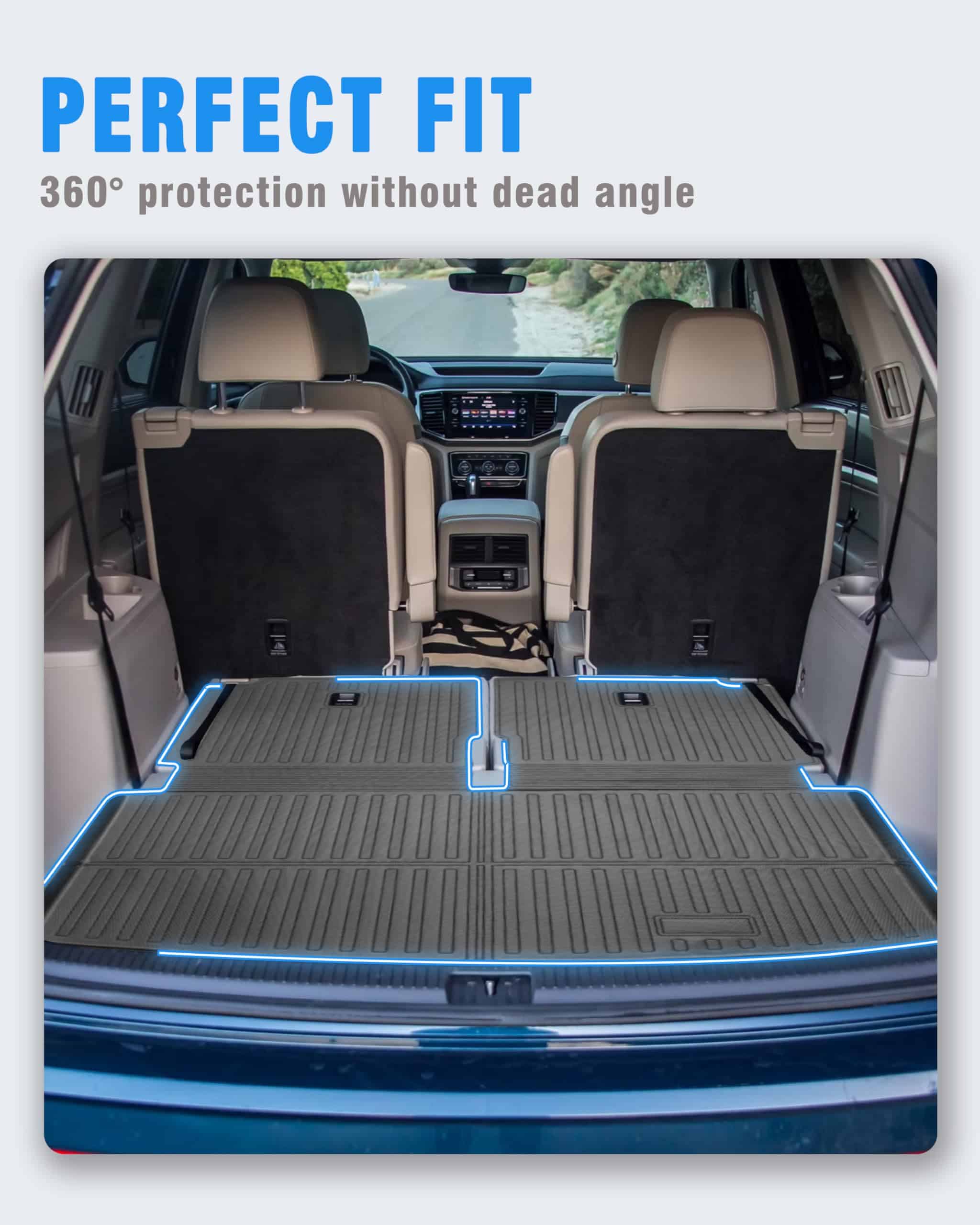 Forros de carga y tapete para respaldo ZQULOYO para - Imagen 4