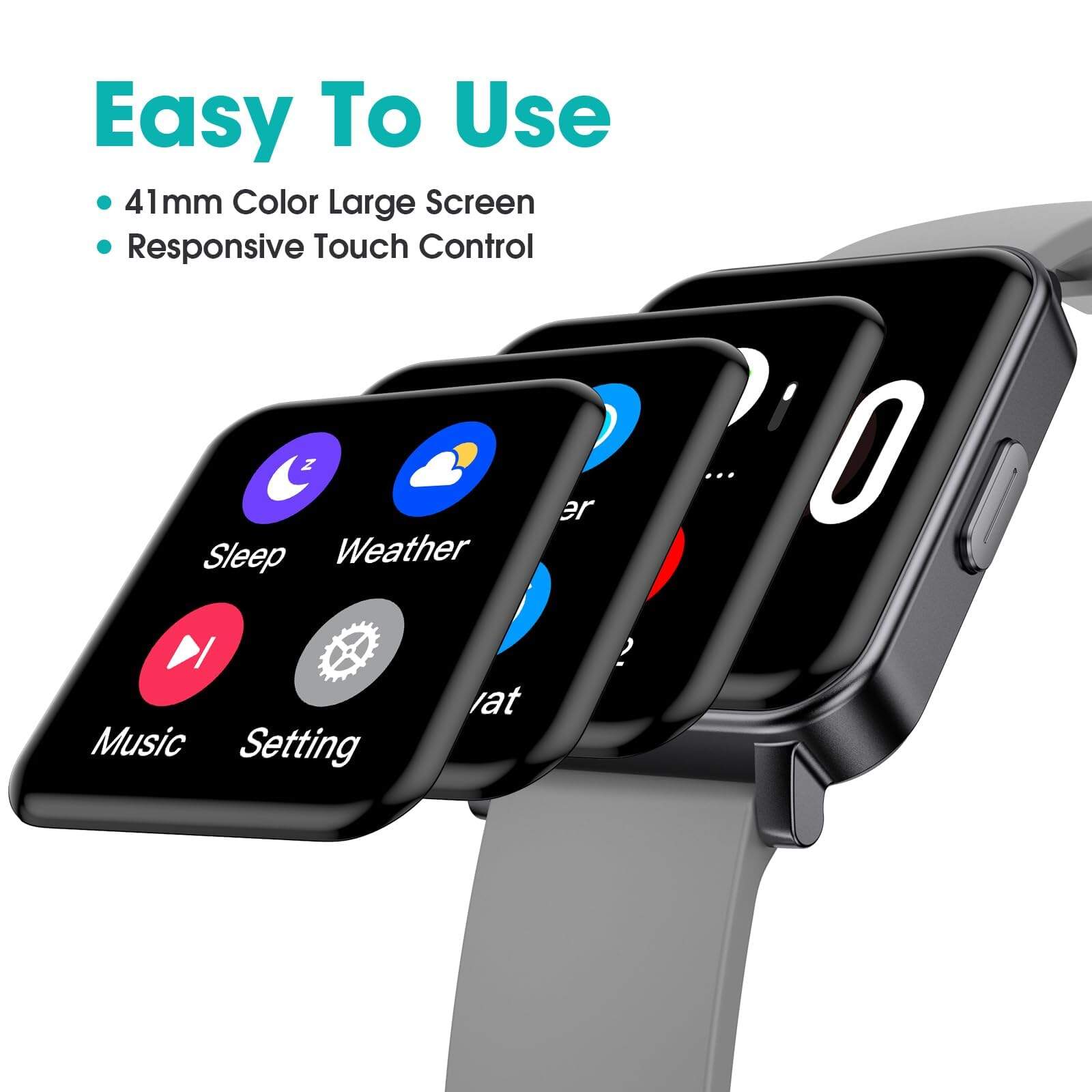 Reloj Podómetro Imzuc Amigable para Personas Mayores Sin - Imagen 6