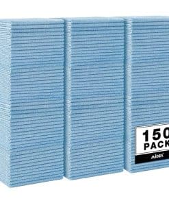 Paño de Microfibra AIDEA Azul, 150PK, Trapos de Taller,