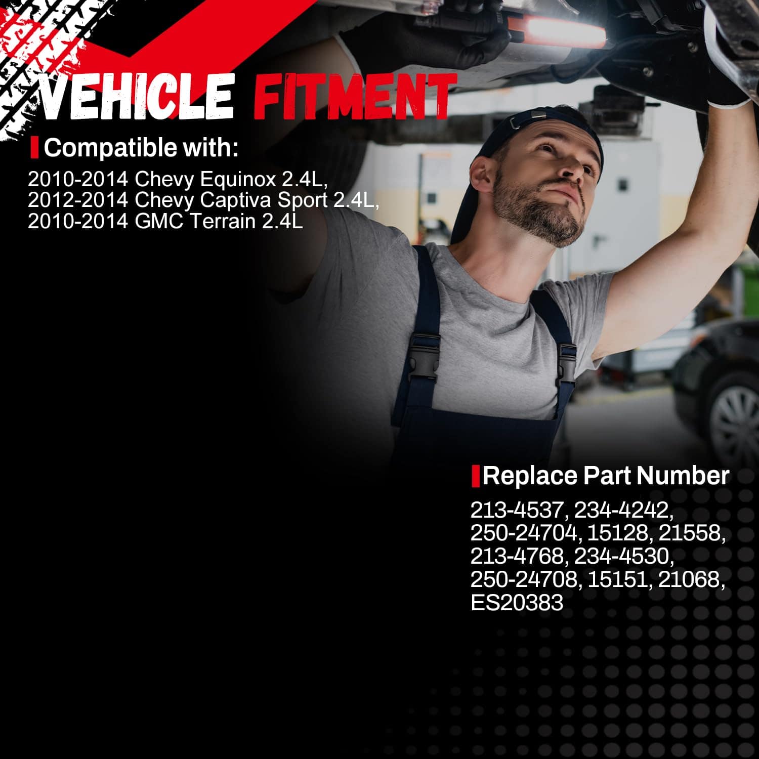 XDTIME 2Pcs 234-4242 234-4530 Sensor de Oxígeno Arriba y - Imagen 5