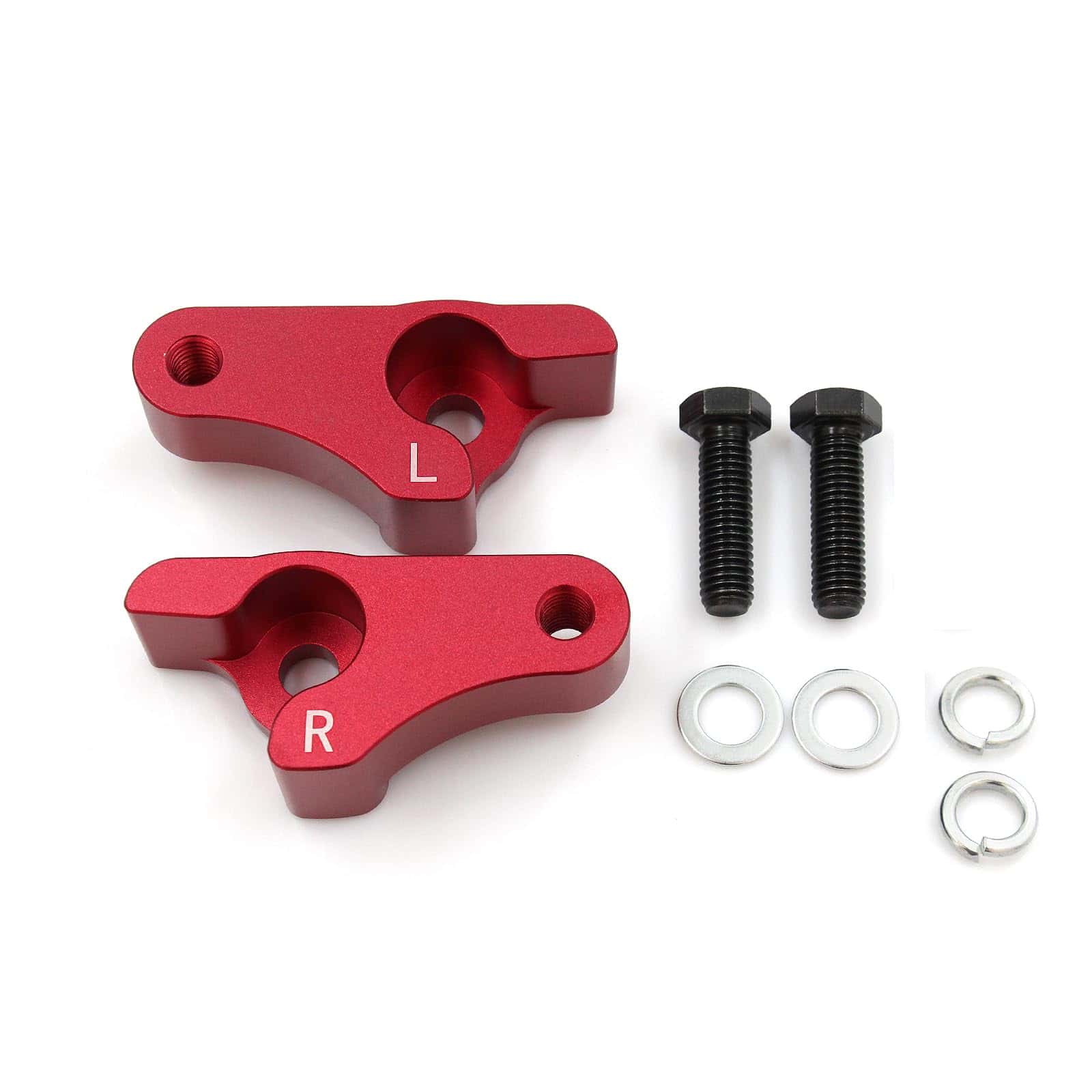 Gxencks 2 Inch Lowering Blocks Kits Compatible con Harley