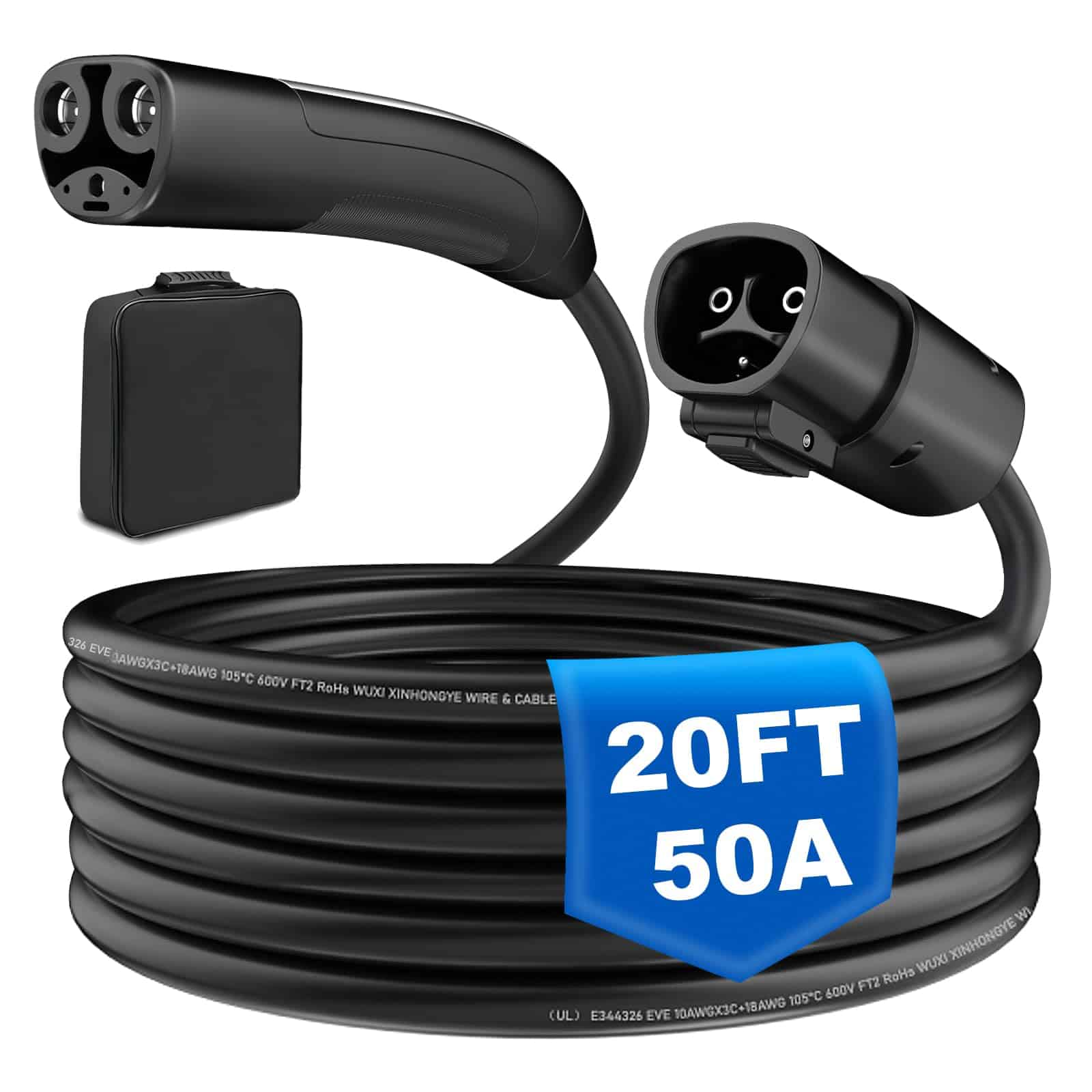 Cable de Extensión para Carga de Vehículos Eléctricos NACS,