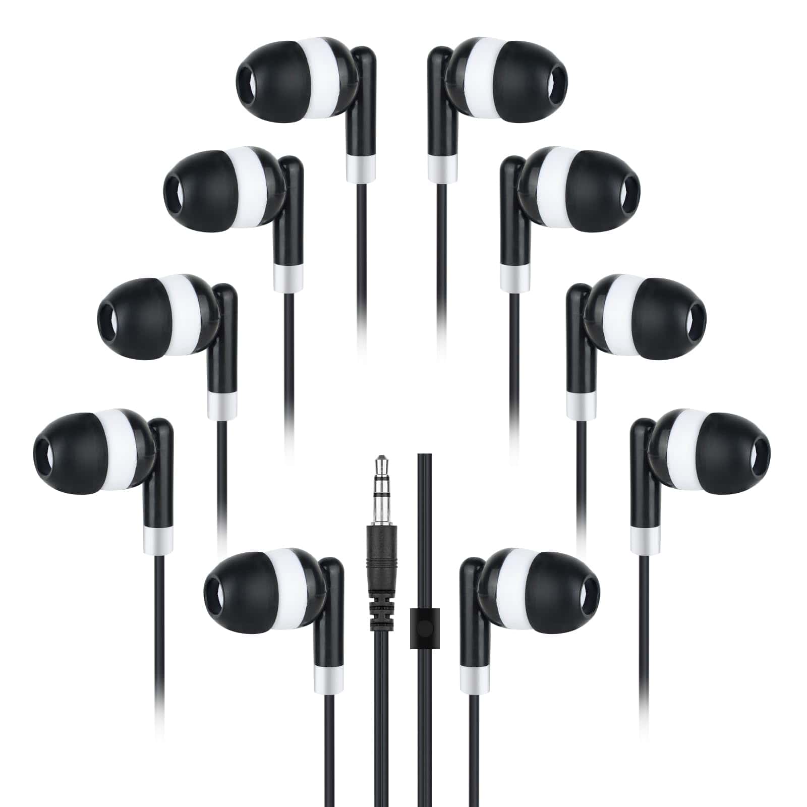 MENGLALA Audífonos para Niños a Granel 60 Paquetes,