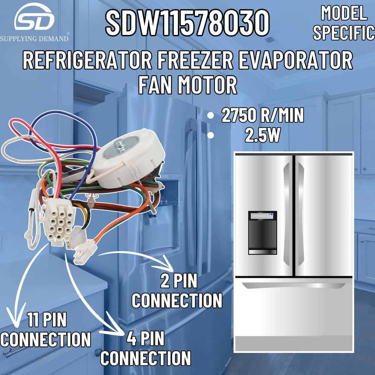 Motor del ventilador del evaporador del -AP7186685 - Imagen 9