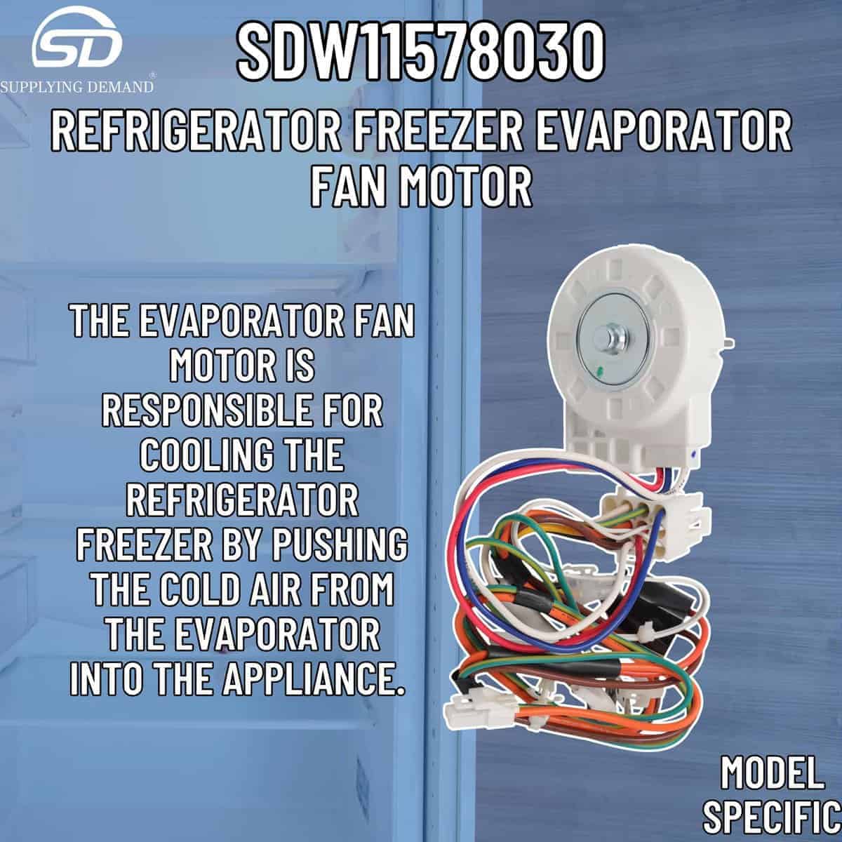Motor del ventilador del evaporador del -AP7186685 - Imagen 5